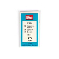 PRYM ИГЛЫ РУЧНЫЕ Д/ШИТЬЯ КОЖИ С ТРЕХГРАННЫМ ОСТРИЕМ